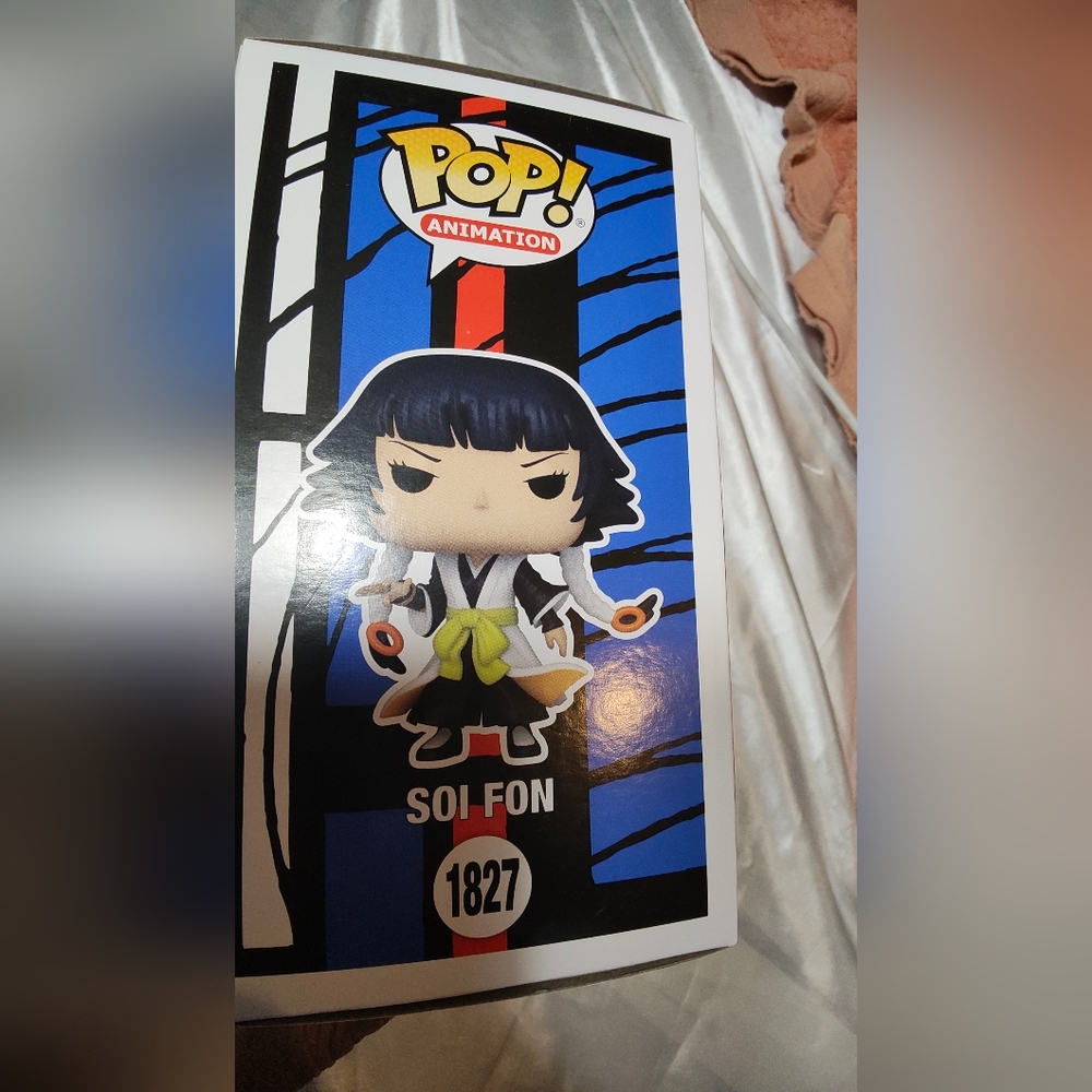 Funko Pop! Animation Soi Fon Figure - Black and White - Picture 2 of 5
